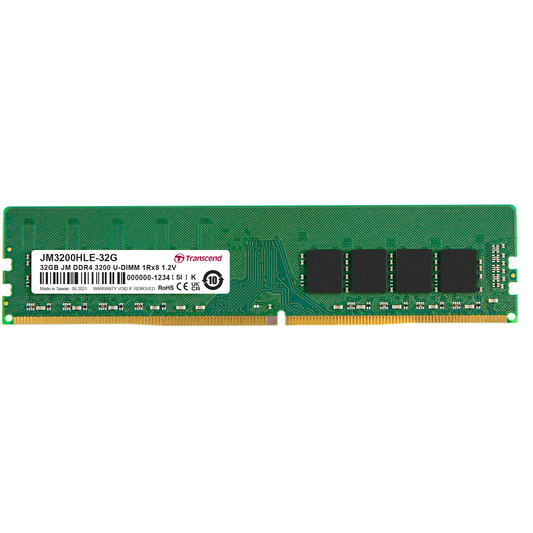 Transcend 32GB JM DDR4 3200 U-DIMM 2RX8